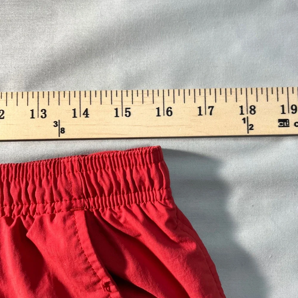 Columbia Shorts PFG Mens Medium 36‎ Red Nylon Fishing Outdoor Sportswear